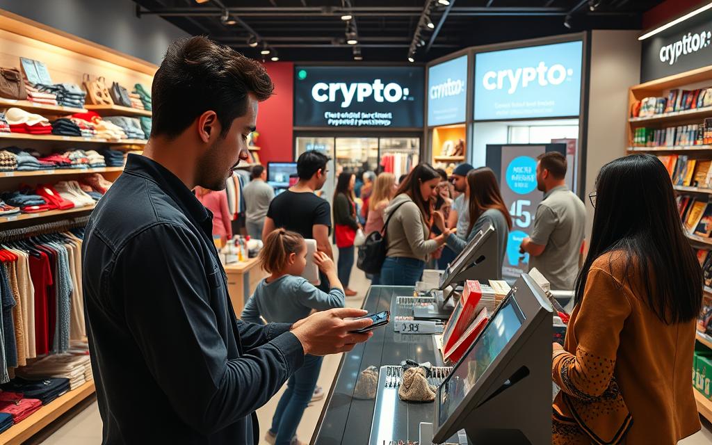 crypto retail purchases