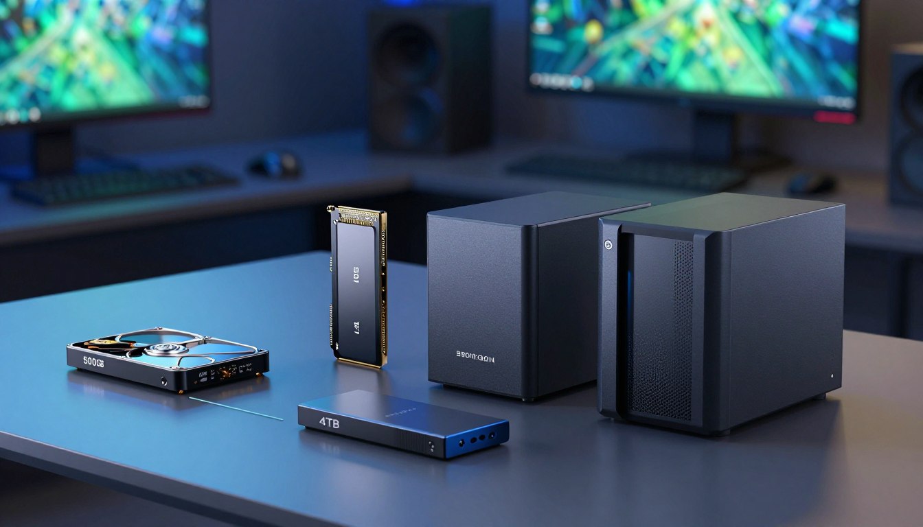 Gaming storage comparison from 500GB to 4TB capacity